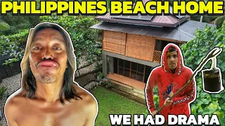 PHILIPPINES BEACH HOUSE DRAMA! Living With Filipinos (Davao, Mindanao)
