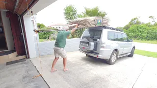 Diy ... Fitting a rooftop tent by yourself