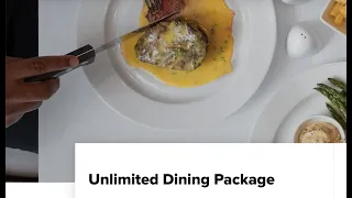 Royal Caribbean's Unlimited Dining Package Explained