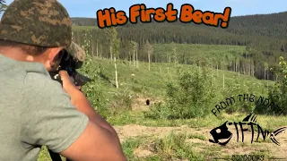 His First Bear! *Spring Bear Hunt*