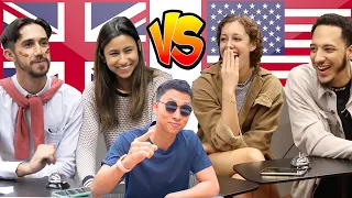 UK vs US! Who's Smarter? | 英美問題大戰, 兩英語國大打起來！