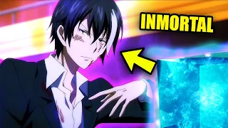 🔶 PROTA DÉBIL HACE UN PACTO CON UN VAMPIRO Y AHORA OBTIENE PODERES INMORTALES | Anime Resumen