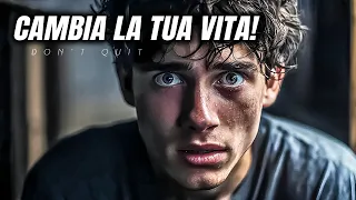 La VITA è TROPPO BREVE per non essere FELICE: Il video che ti darà la motivazione per CRESCERE!