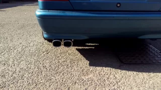 W202 c200 Custom Chrome exhaust sound