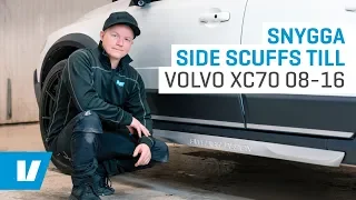 Side scuff plates for Volvo XC70 08-16