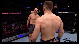 Glover Teixeira shuts down an intimidation attempt from Ion Cutelaba