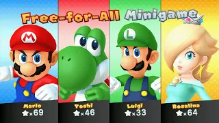 Mario Party 10 - Mario vs Yoshi vs Luigi vs Rosalina - Chaos Castle