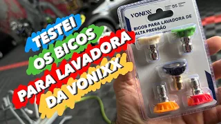 NOVOS BICOS PARA LAVADORA DE ALTA PRESSÃO VONIXX