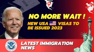 Big News: New Visas to be Issued in USA 2023,NO MORE WAIT | H-1B, L-1B, L2-B, H4 Visa Stamping