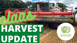 Claas Combine Harvest Update