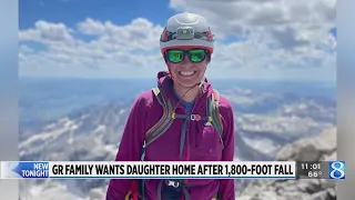 Grand Rapids family wants daughter home after 1,800-foot fall