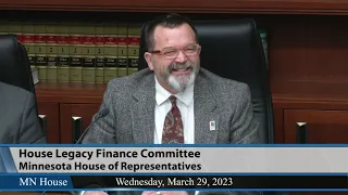 House Legacy Finance Committee 3/29/23
