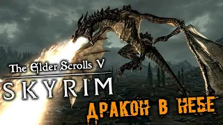 The Elder Scrolls 5 Skyrim Прохождение (10) - [Дракон в небе. Дом в Вайтране. Довакин. Душа дракона]