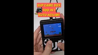 Unboxing SUP Game Box 400 In 1 Retro Handheld Game Console