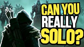 Can You Play The Elder Scrolls Online Completely SOLO?? All ESO Solo Play Options Explained!!