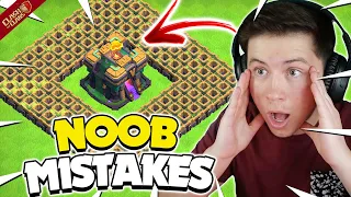 10 Mistakes EVERY Noob Makes in Clash of Clans