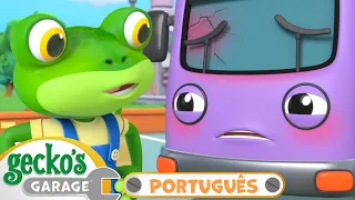 Gecko Conserta o Para-Brisa do Bobby! | MELHORES EPISÓDIOS DO GECKO! | Desenhos Animados Infantis