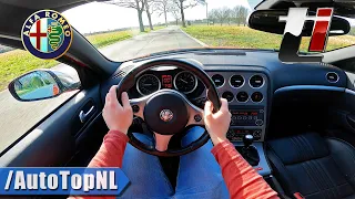 Alfa Romeo 159 3.2 V6 POV Test Drive by AutoTopNL