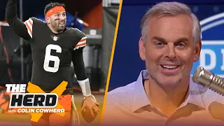 Browns made the right move picking up Baker's option, talks Trevor Lawrence — Colin | NFL | THE HERD