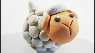 How to Make an Easy Clay Sheep Step by Step