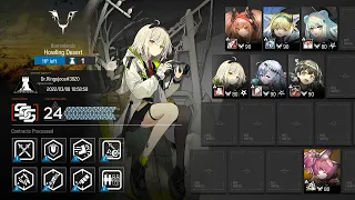 [Arknights] CC6 Risk 24 Supporterknights