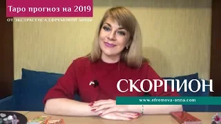 СКОРПИОН - таро прогноз на 2019 год от Экстрасенса Ефремовой Анны