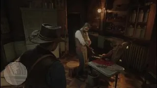 Red Dead Redemption 2 ампутация руки 18+