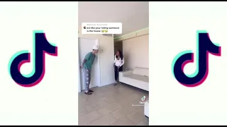 Pretend Like You're Hiding Someone In The Room Prank|Tiktok