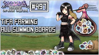 [DFFOO JP] Tifa slaughtering all the farming summons