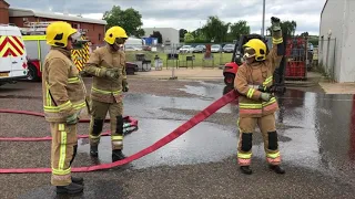 NFRS Recruit Training - Standard Hose Drills