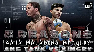 Ang 5 Dahilan Kung Bakit MALABO MATULOY ang Tank Davis vs Ryan Garcia sa ngayon | WPTV Analysis
