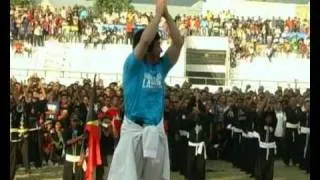 Jackie Chan promoting Timor on UNICEF visit