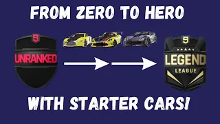 From Zero to Hero with 3 Starter Cars! Asphalt 9 Multiplayer