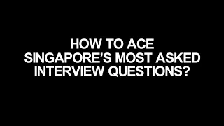 How to Answer the 5 Most Common Interview Questions