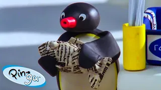 Pingu and the Paper Machine 🐧 | Pingu - Official Channel | Cartoons For Kids