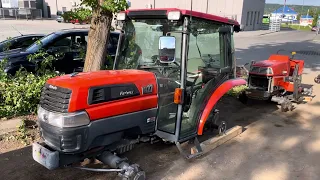 Міні трактори 🚜 з Японії 🇯🇵 Вивантажили контейнер у VRM Техніка!