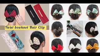 Women's Hair accessories | Twist bowknot hair clip |Ladies Hairstyles