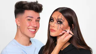 Doing Madison Beer's Halloween Makeup!