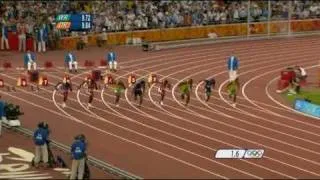 Usain Bolt 100 meter worldrecord 9.69 seconds.avi