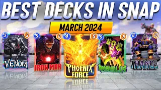 The Top 10 BEST Decks in Marvel Snap | Ranked Ladder & Conquest | Meta Deck Report