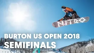 REPLAY - Snowboarding Halfpipe Semifinals at Burton US Open 2018 - Men