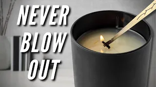 How to Properly Put Out A Candle!