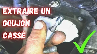 Technique facile pour extraire un goujon cassé 🔧 à tester en priorité 👍