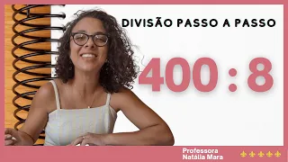 “400/8" "400:8" "Dividir 400 por 8" "Dividir 400 entre 8" "400 dividido por 8" "400%8" "Divisão”