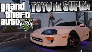 GTA 5 Моды: TOYOTA SUPRA - Настоящие Машины!