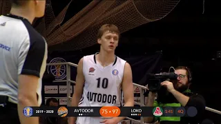 Nikita MIKHAILOVSKII with And-One vs. Lokomotiv Kuban