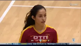 #tb Samantha Bricio (USC) vs Oregon State 131011