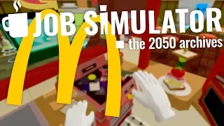 MCDONALDS IN VR?! | Job Simulator VR #1