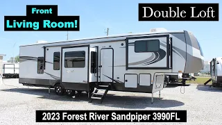Check out this Amazing Front Living RV 5th wheel! 2023 Forest River Sandpiper 3990FL