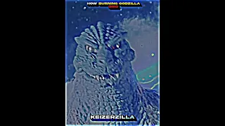 How Burning Godzilla Died || #shorts #edit #godzilla